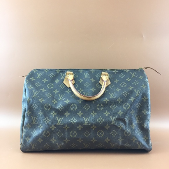 Louis Vuitton Speedy 40 Monogram Canvas Satchel